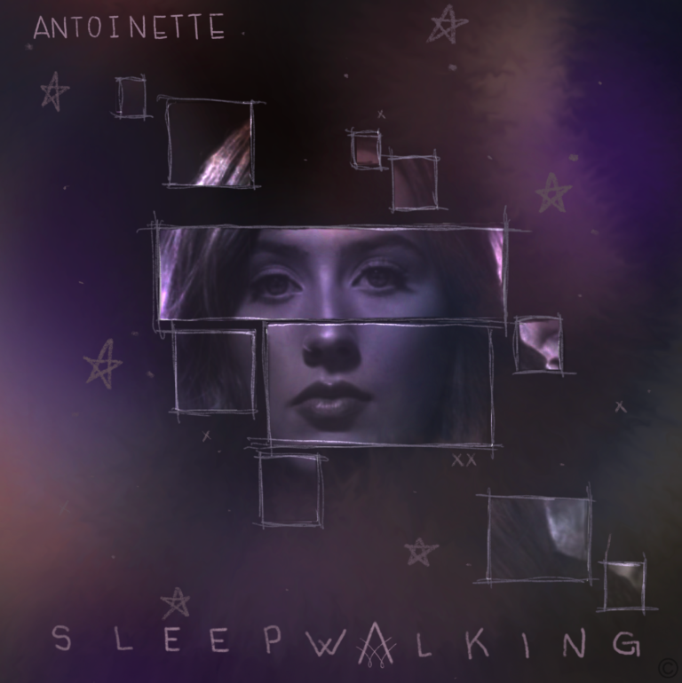 Picture of Antoinette's new album, Sleepwalking.